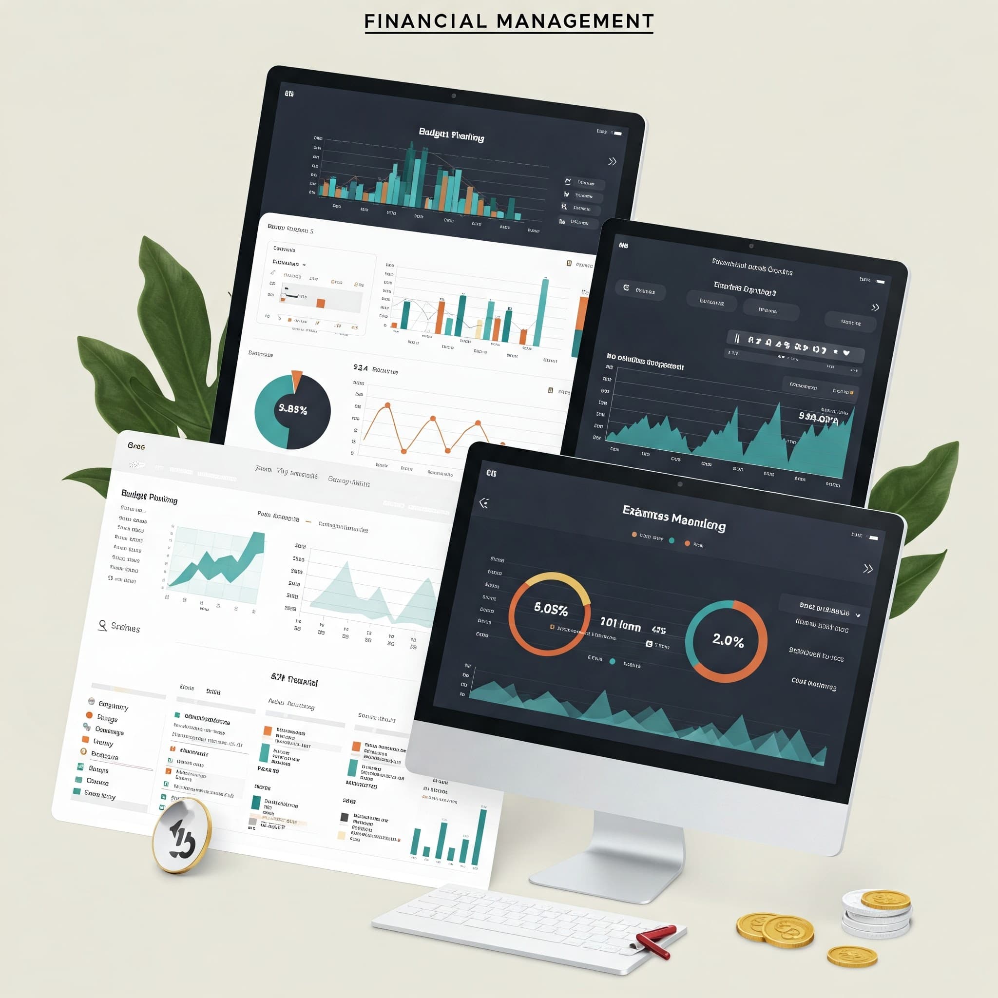 מערכת ניהול פיננסית מקיפה template preview