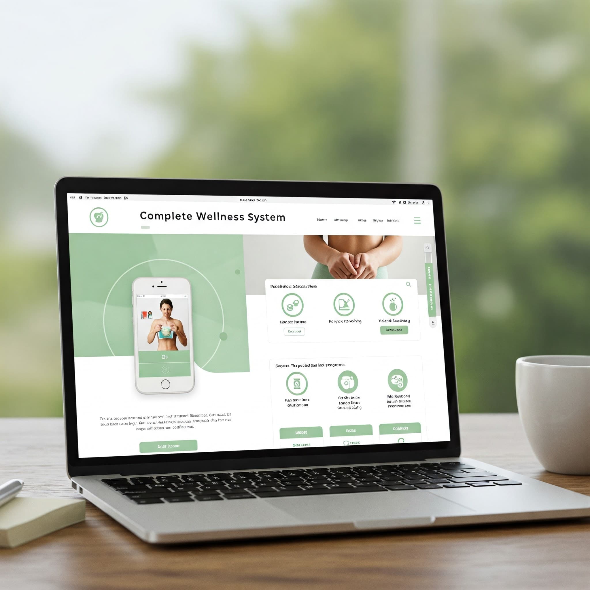 שגרת בריאות ורווחה יומית template preview