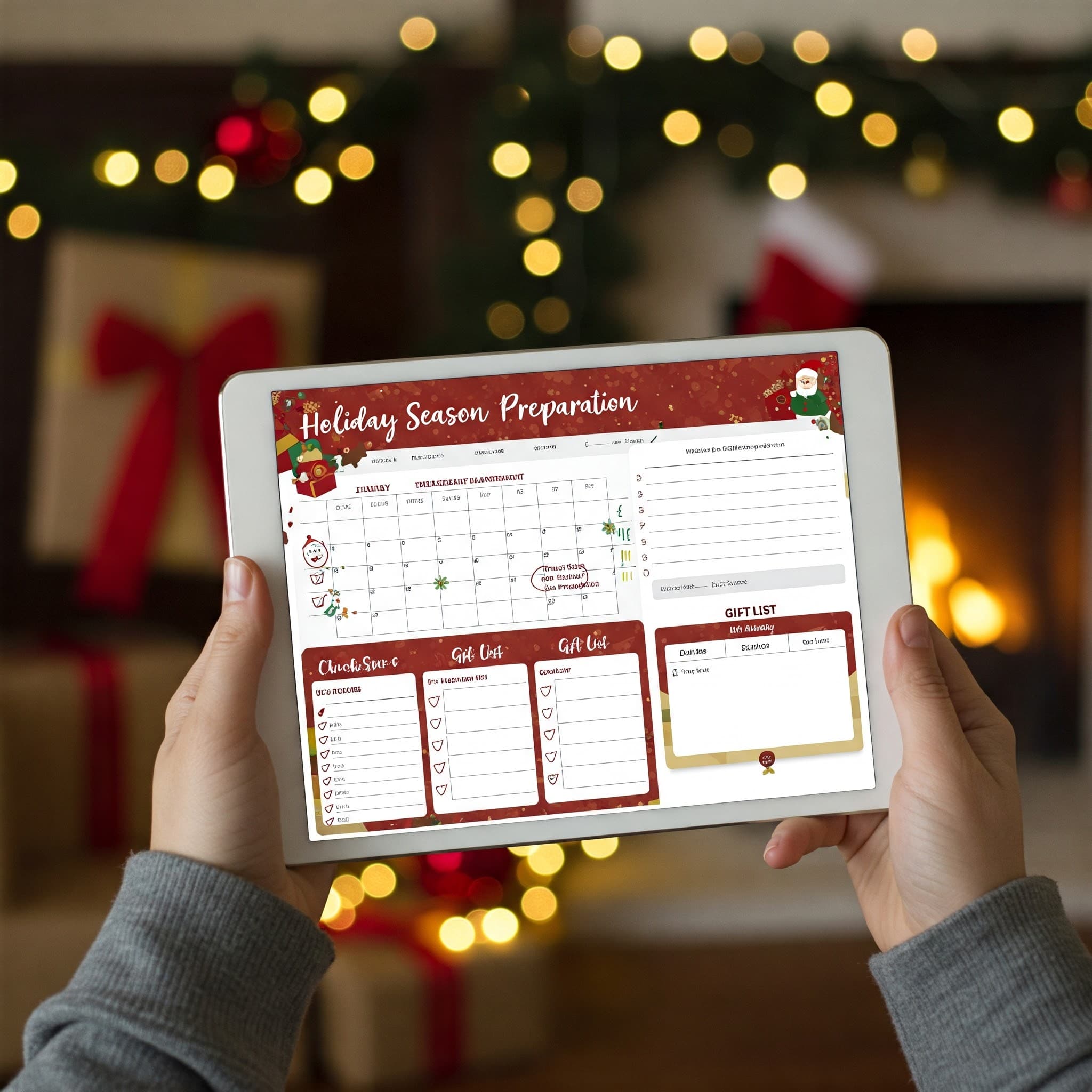 הכנות לעונת החגים template preview