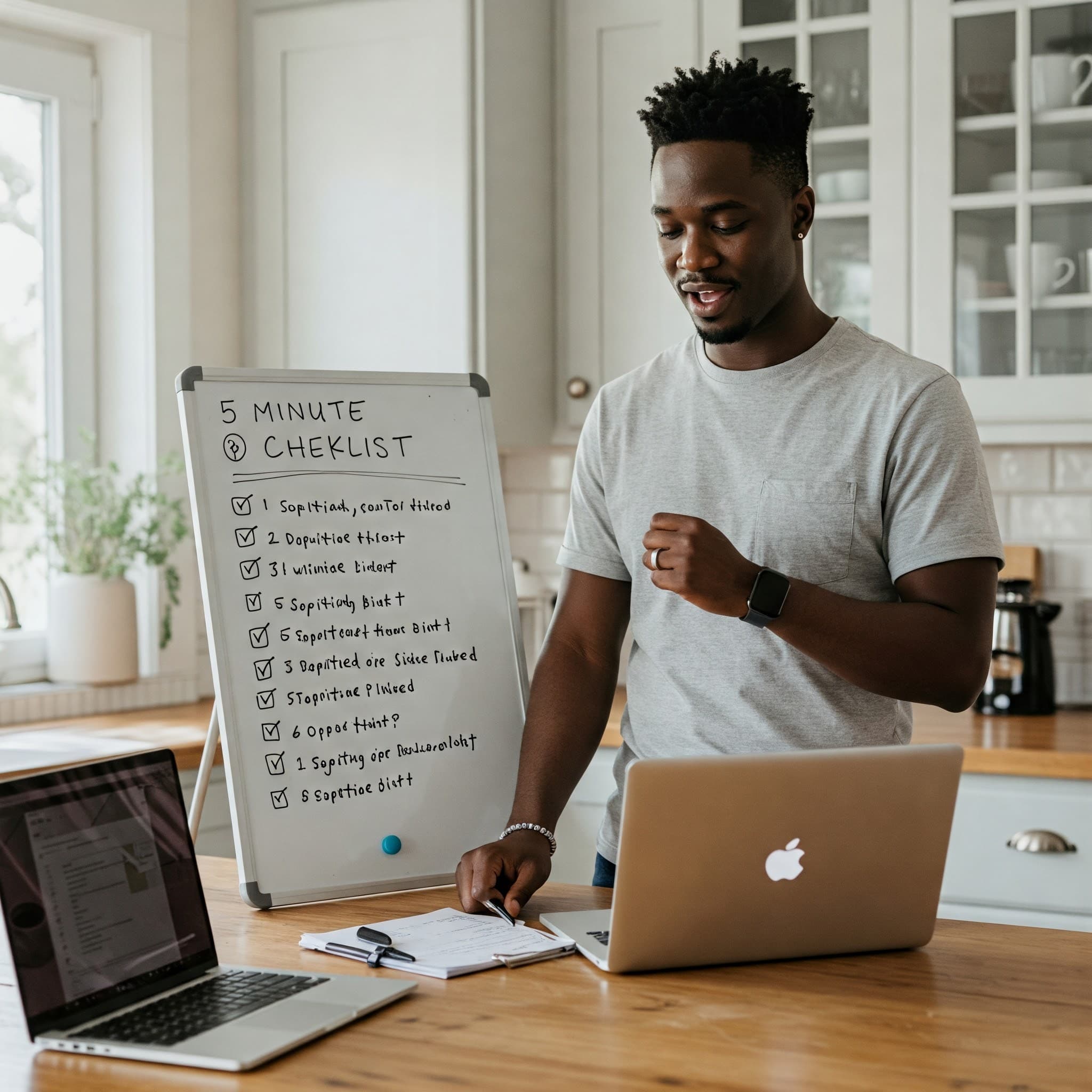 רשימת הבוקר של 5 דקות שתשנה את יומך